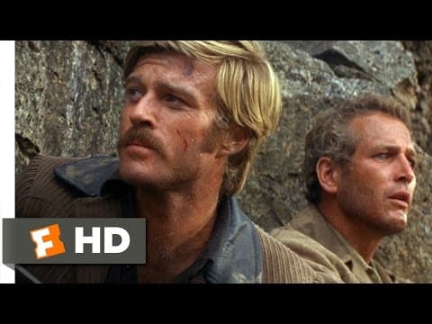 Butch Cassidy and the Sundance Kid (1969) — Cliff jump