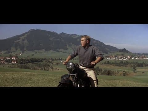 The Great Escape (1963) — Motorcycle Chase