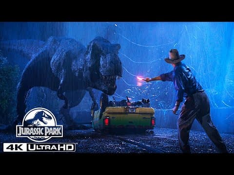 Jurassic Park (1993) — T-Rex escapes