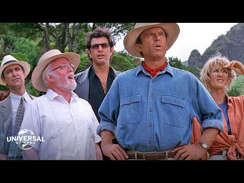 Jurassic Park (1993) — They see the big dino